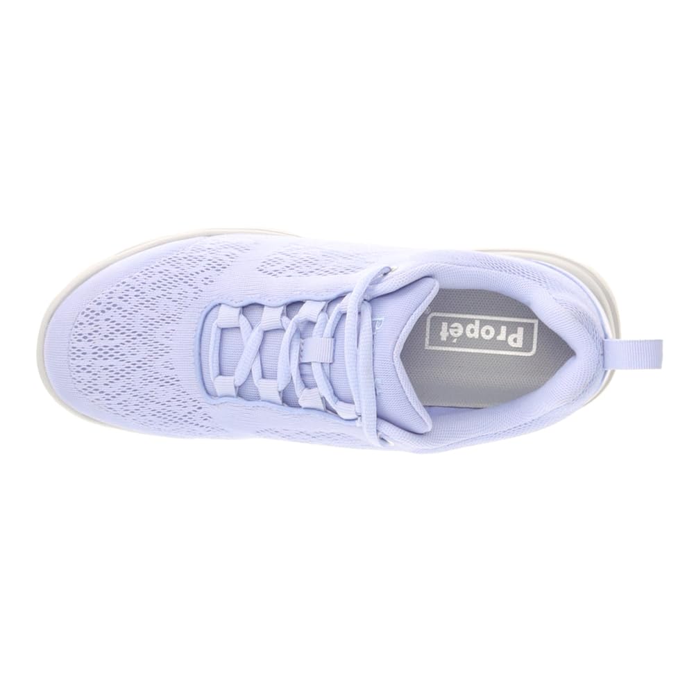 Propet Women's TravelActiv Lace-Up Walking Sneakers - Comfortable Casual Shoes for Walking, Travel & Everyday Wear - Purple