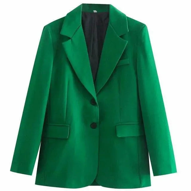 Stylish Women's Dark Green Pantsuit - Professional Office Wear & Formal Business Attire for Women | Perfect for Work, Interviews, and Special Occasions