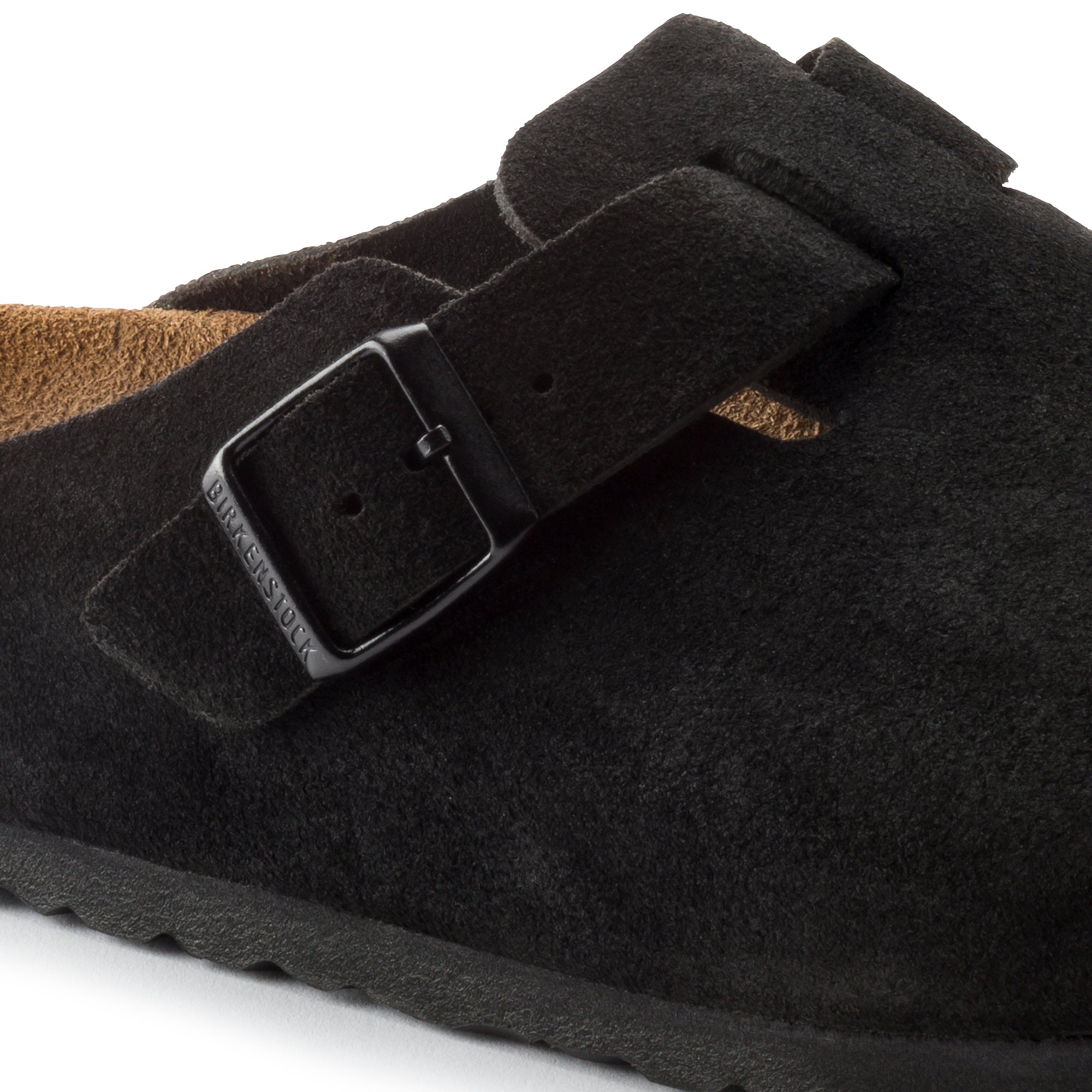Boston Soft Footbed Narrow (Black) - Comfortable & Supportive Women's Sandals for Walking, Travel & Everyday Wear