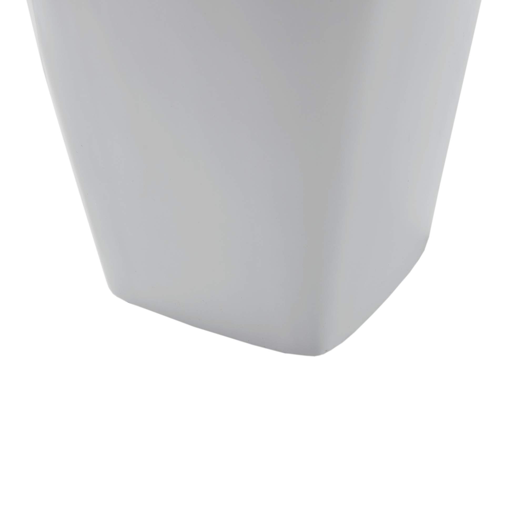 INK+IVY Jemma Table Lamp - Modern Ceramic Base with Tapered Drum Shade, 15