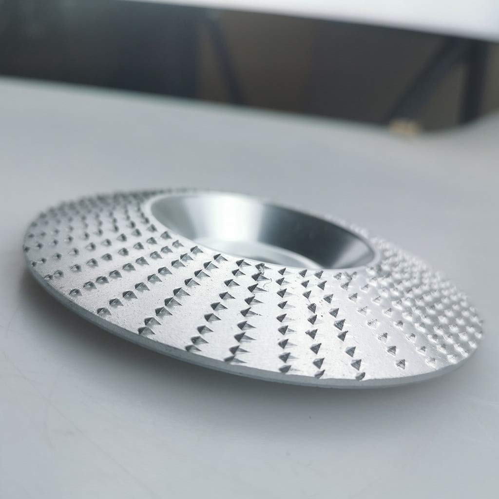 100mm Carbide Wood Sanding Carving Shaping Disc for Angle Grinder | Durable Grinding Wheel for Woodworking & DIY Projects | Perfect for Furniture Making, Crafting & Home Improvement (Ships from USA)