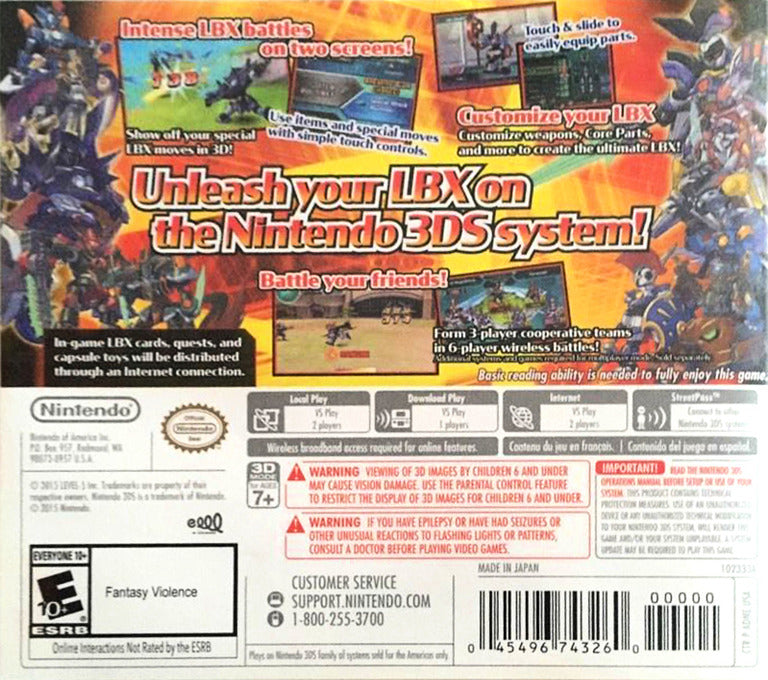 LBX: Little Battlers eXperience - Action Figure Toy Set for Kids | Collectible Battle Robots for Play & Display | Perfect for Gifts, Role-Playing Games & Anime Fans