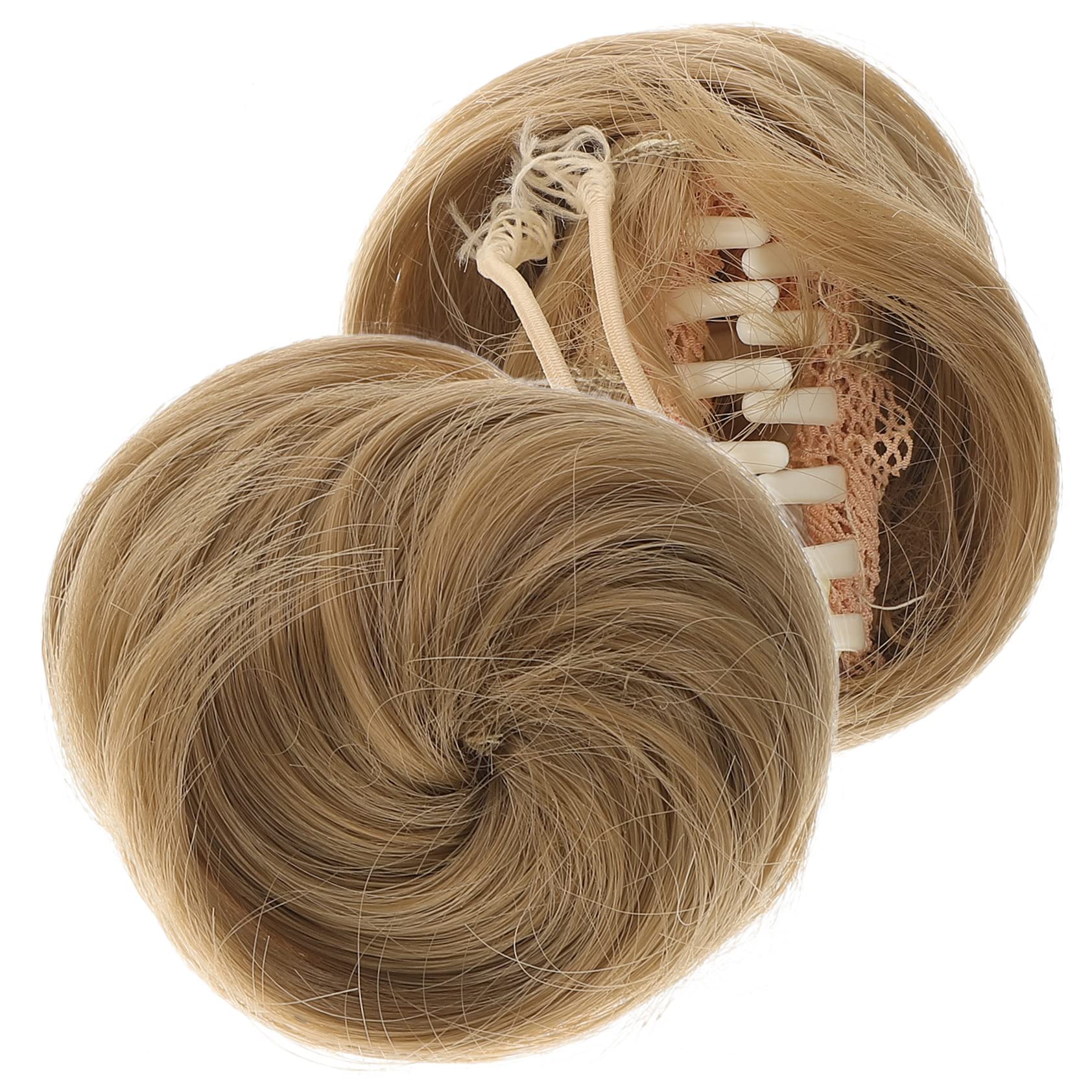 LALAFINA Hair Bun Extension - Fake Straight Hair Buns for Ponytail & Updo Hairstyles | Perfect for Weddings, Parties & Everyday Styling