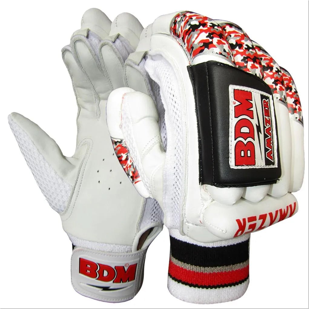 BDM Amazer Cricket Batting Gloves for Adults - Professional Quality Cricket Gloves for Men & Women - Perfect for Practice, Matches & Training Sessions
