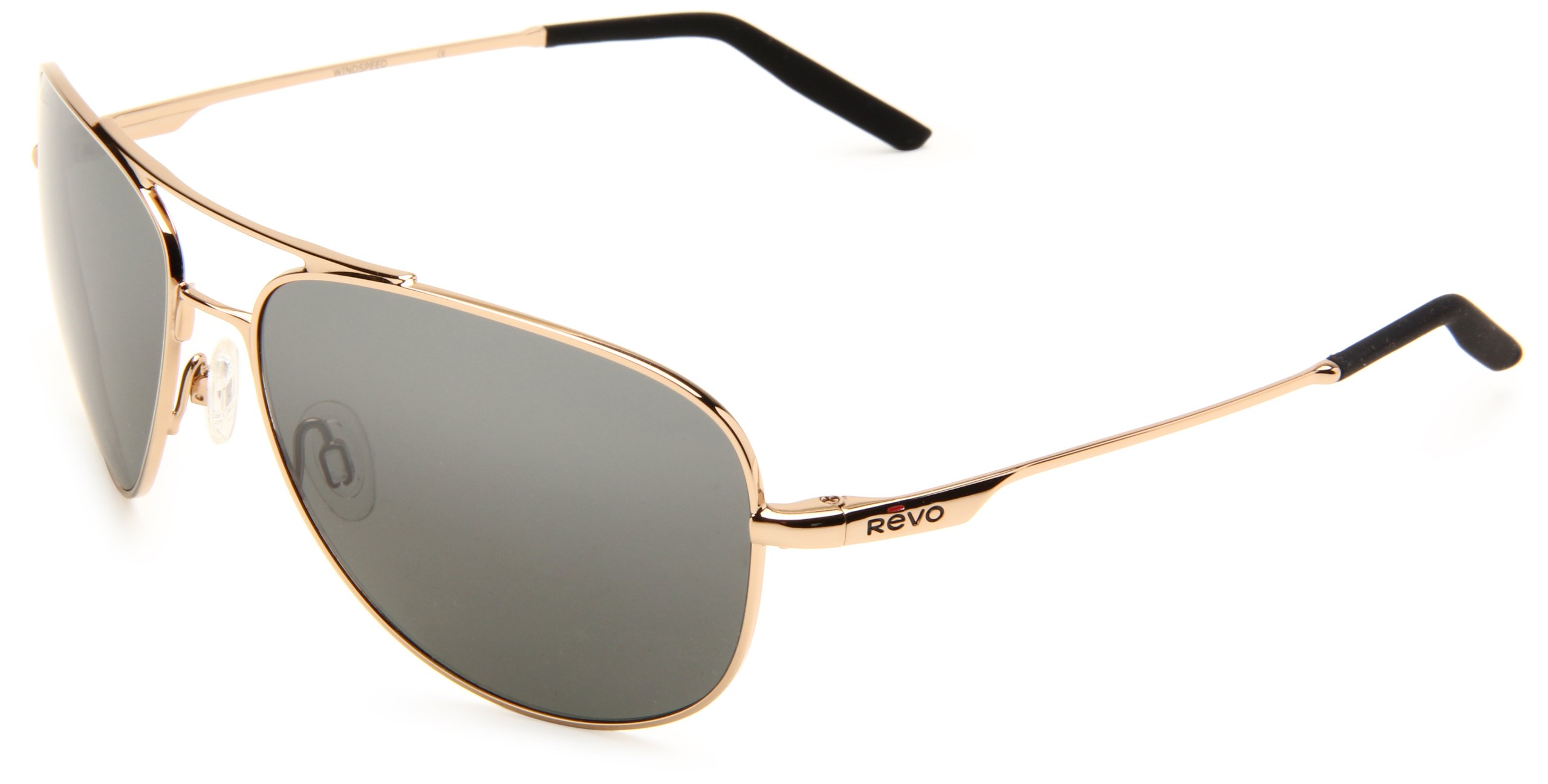 Revo Women's Windspeed Aviator Sunglasses - Polarized UV Protection - Stylish Retro Pilot Shades for Driving, Travel & Outdoor Activities