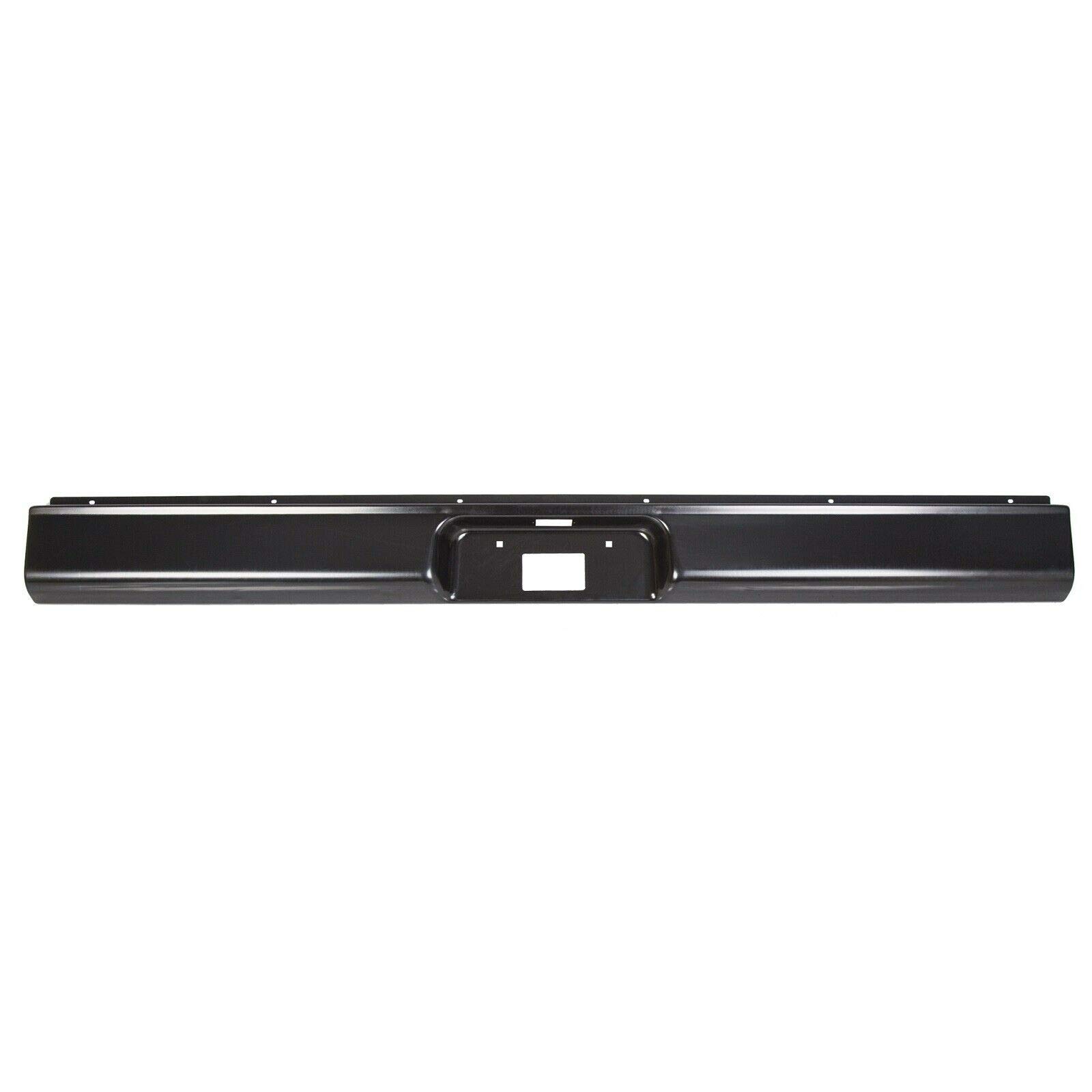 Rear Steel Roll Pan with License Plate Light for Chevy GMC C10 Fleetside 1973-1987 | Durable Truck Bed Accessory for Restoration & Custom Builds