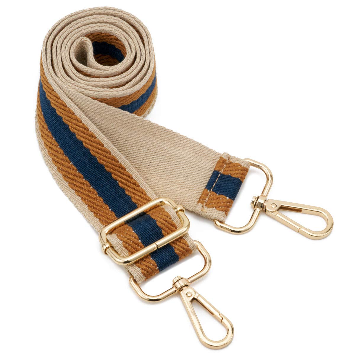 Adjustable Wide Shoulder Strap Replacement Belt for Crossbody Canvas Bags & Handbags - Perfect for Travel, Shopping, and Everyday Use