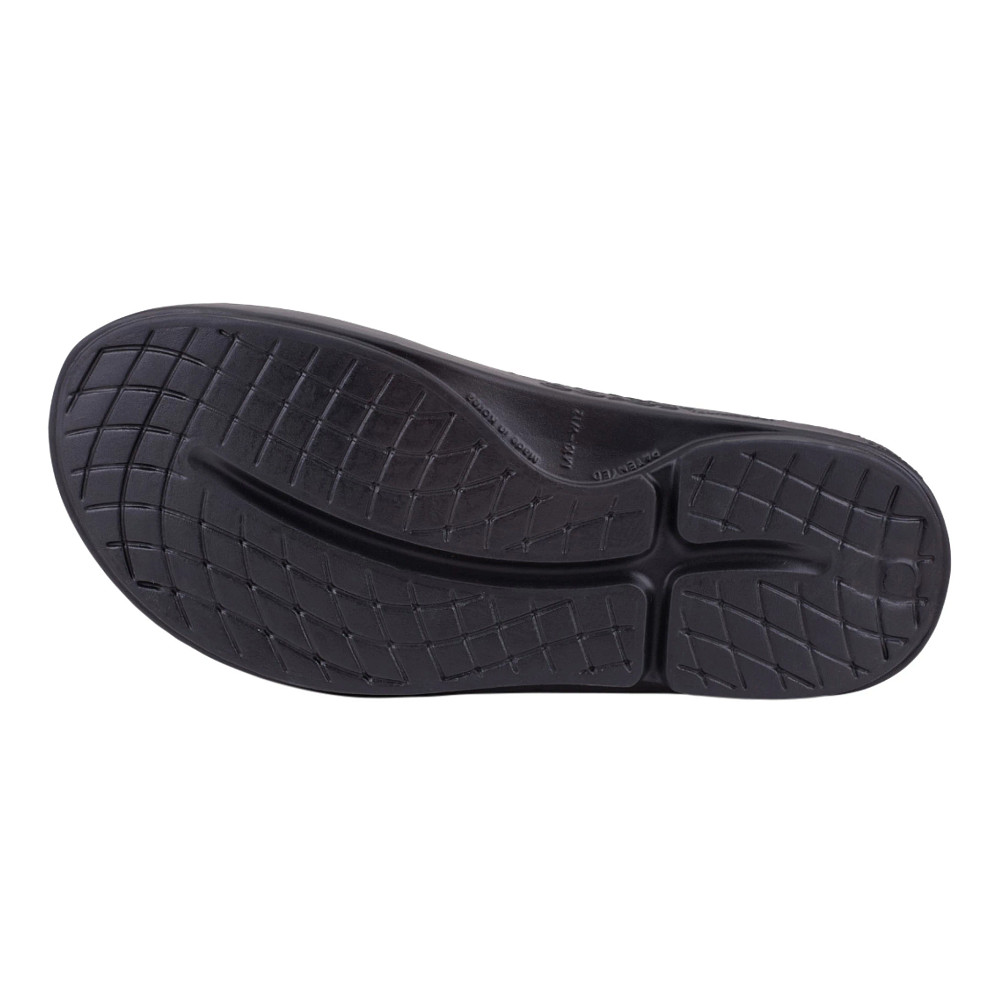 OOFOS Ooahh Sport Recovery Sandals for Men & Women - Comfortable Arch Support Flip Flops for Post-Workout, Running, Walking - Perfect for Beach, Pool & Relaxation