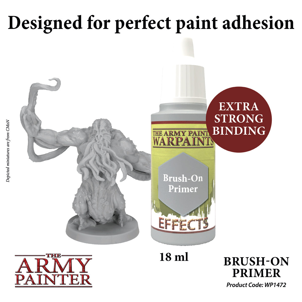 Warpaints Effects Brush On Primer - Miniature & Model Painting Base Coat for Warhammer, D&D, and Tabletop Gaming - Smooth Finish & Enhanced Paint Adhesion
