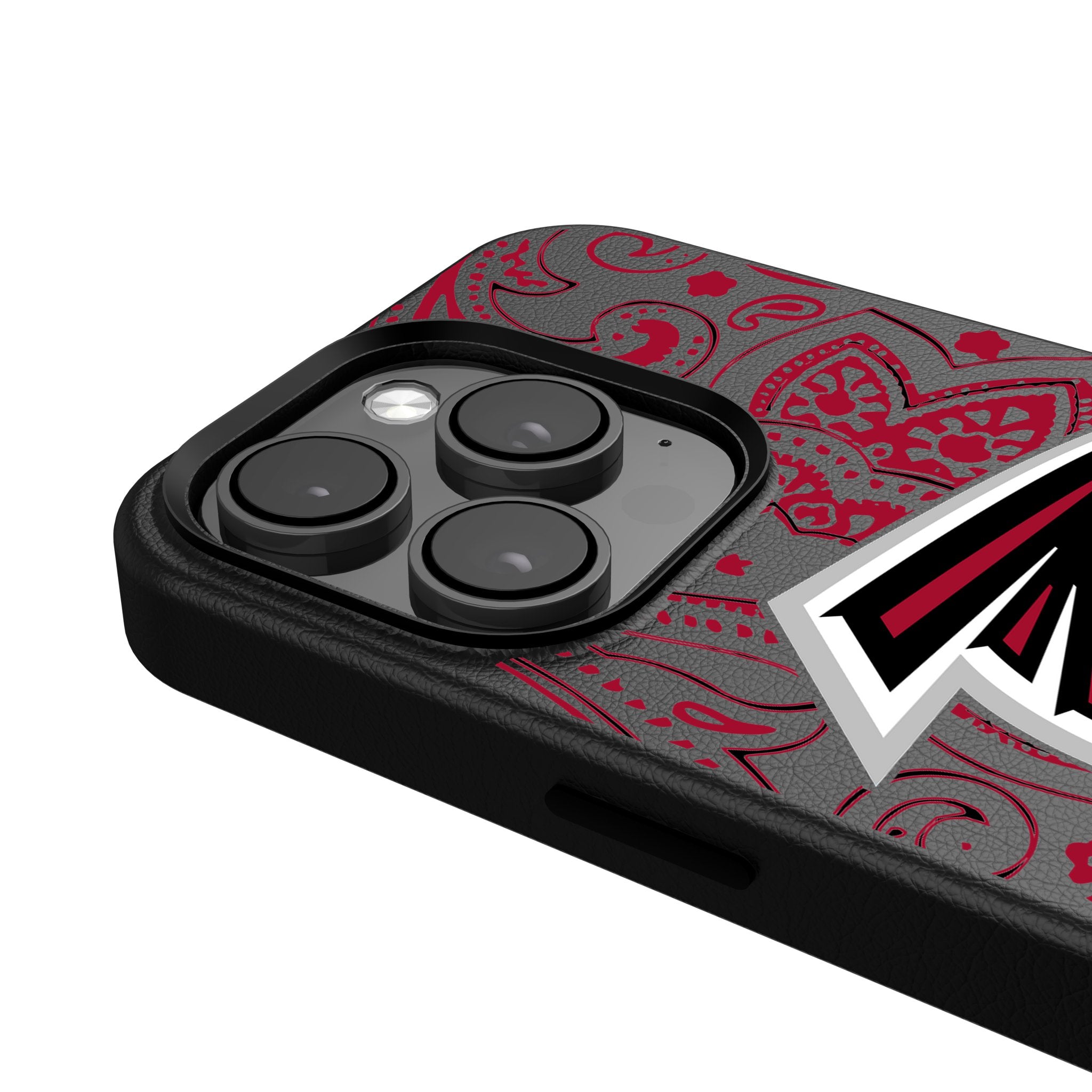Atlanta Falcons Paisley MagSafe Compatible iPhone Case for iPhone 14/13/12 Pro Max - Durable Protective Cover for Sports Fans & Game Day Outfits