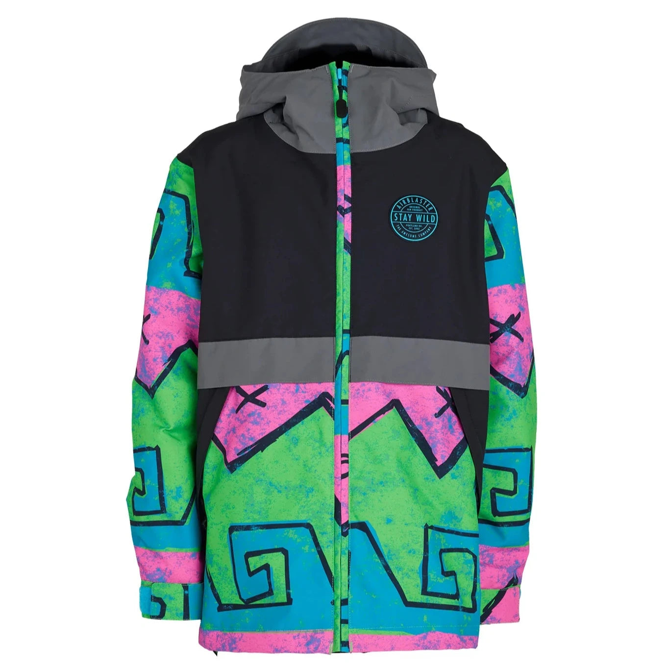 Airblaster Junior's Trencher Insulated Jacket 2025 - Waterproof Winter Coat for Kids & Teens - Warm Snowboarding & Skiing Outerwear for Cold Weather Adventures