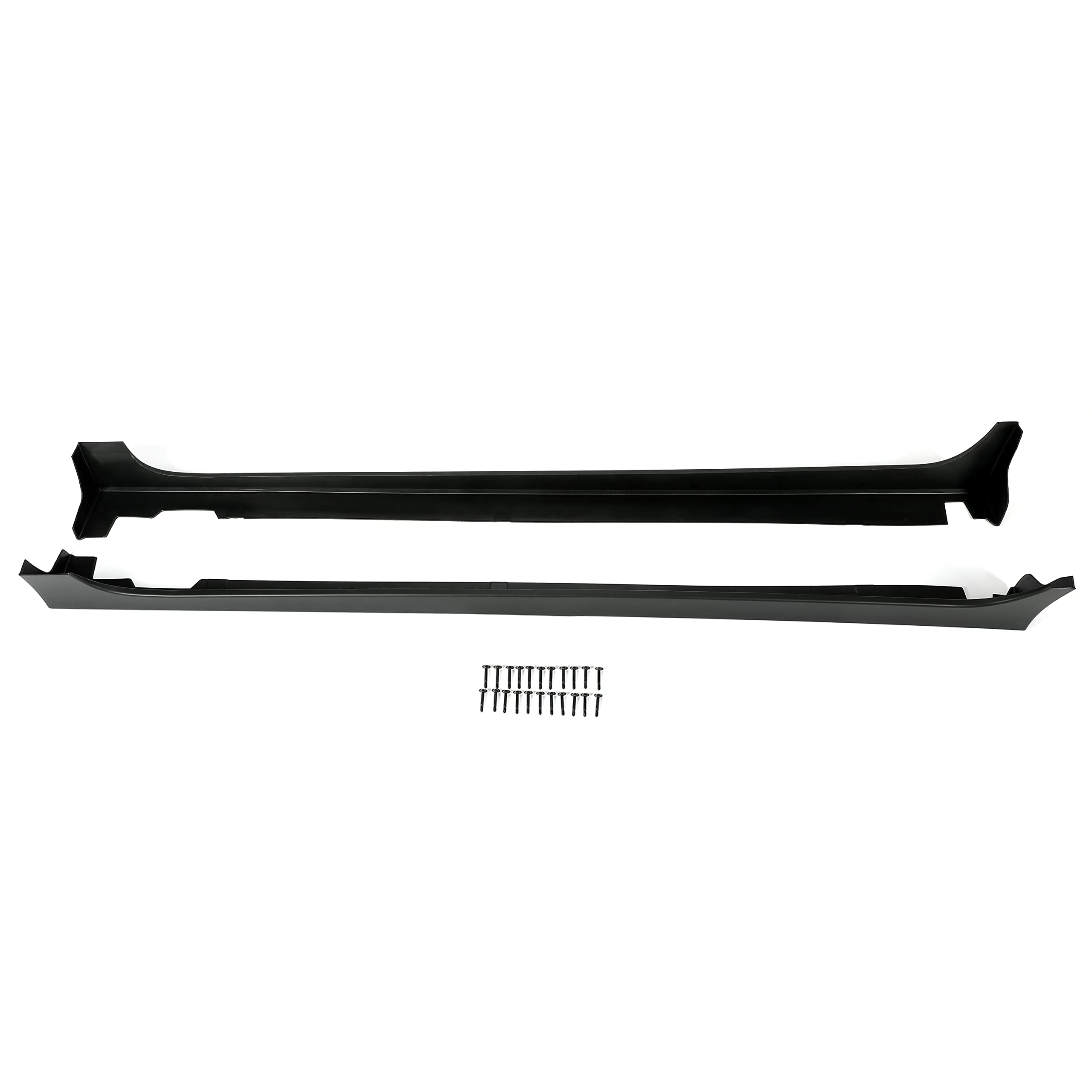 HECASA Matte Black Side Skirts for 2013-2015 Nissan Altima 4 Door Sedan | Side Trim Extension | Perfect for Car Customization & Body Enhancement