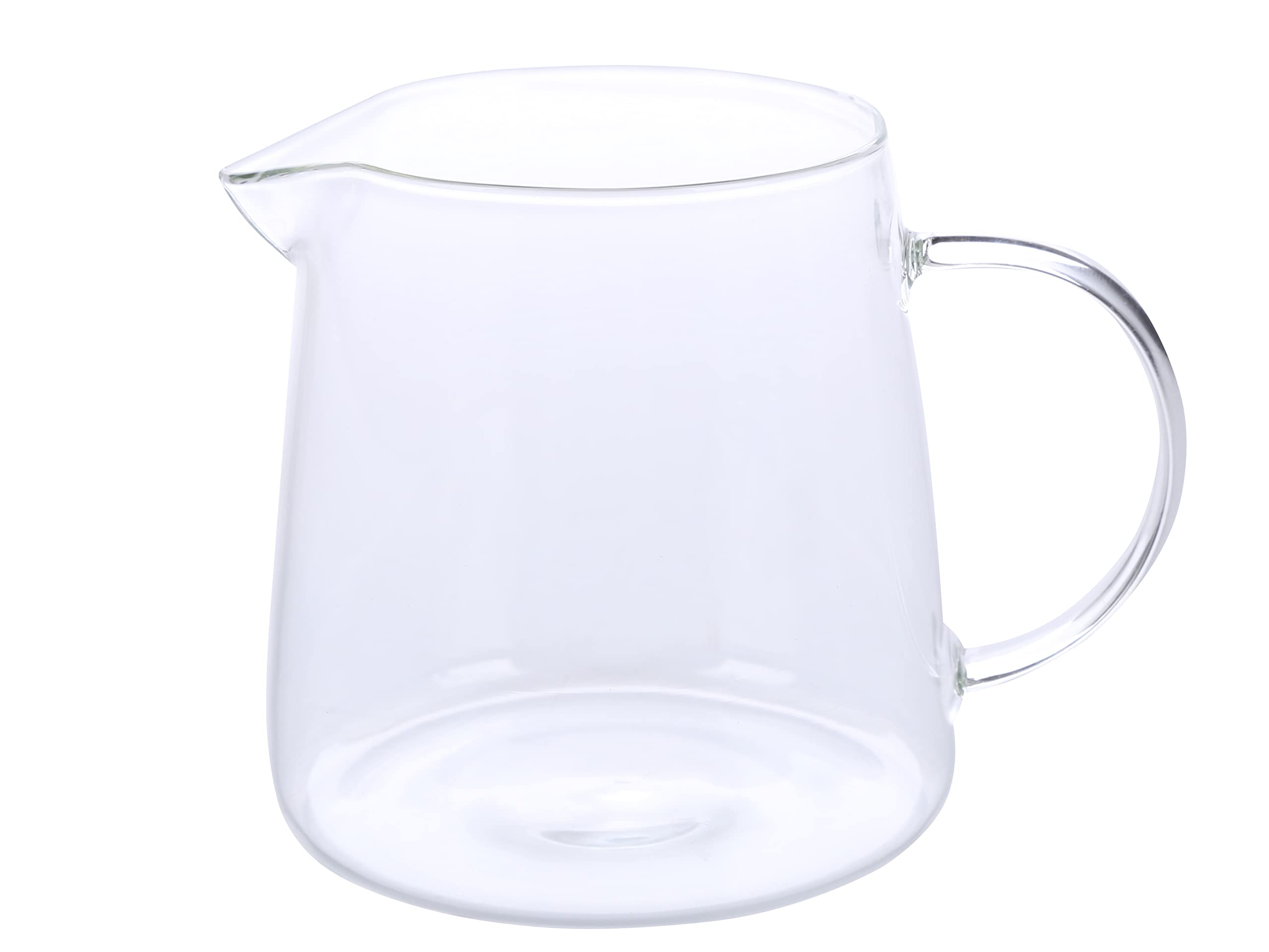 Small Glass Pitcher Set - 8.5 Oz Mini Glass Pitcher for Tea, Milk & Creamer (2 Pack) - Perfect for Coffee Bars, Tea Stations & Breakfast Tables