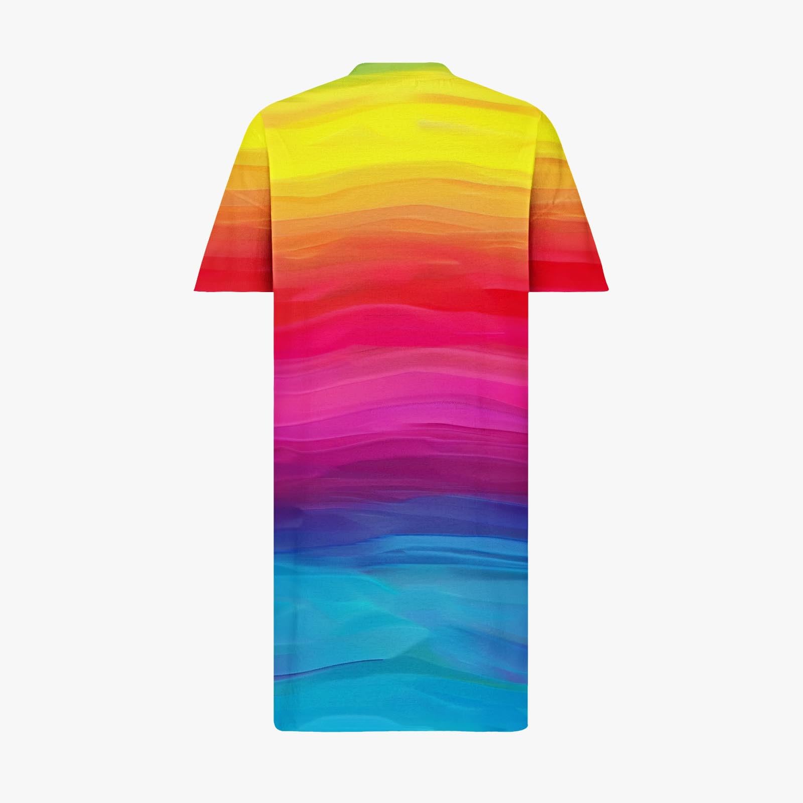 2024 Plus Size Summer Dresses for Women - Flattering Midi Tshirt Dress with V Neck & Pockets | Casual Short Sleeve Outfit for Beach, Vacation & Everyday Wear (Small)