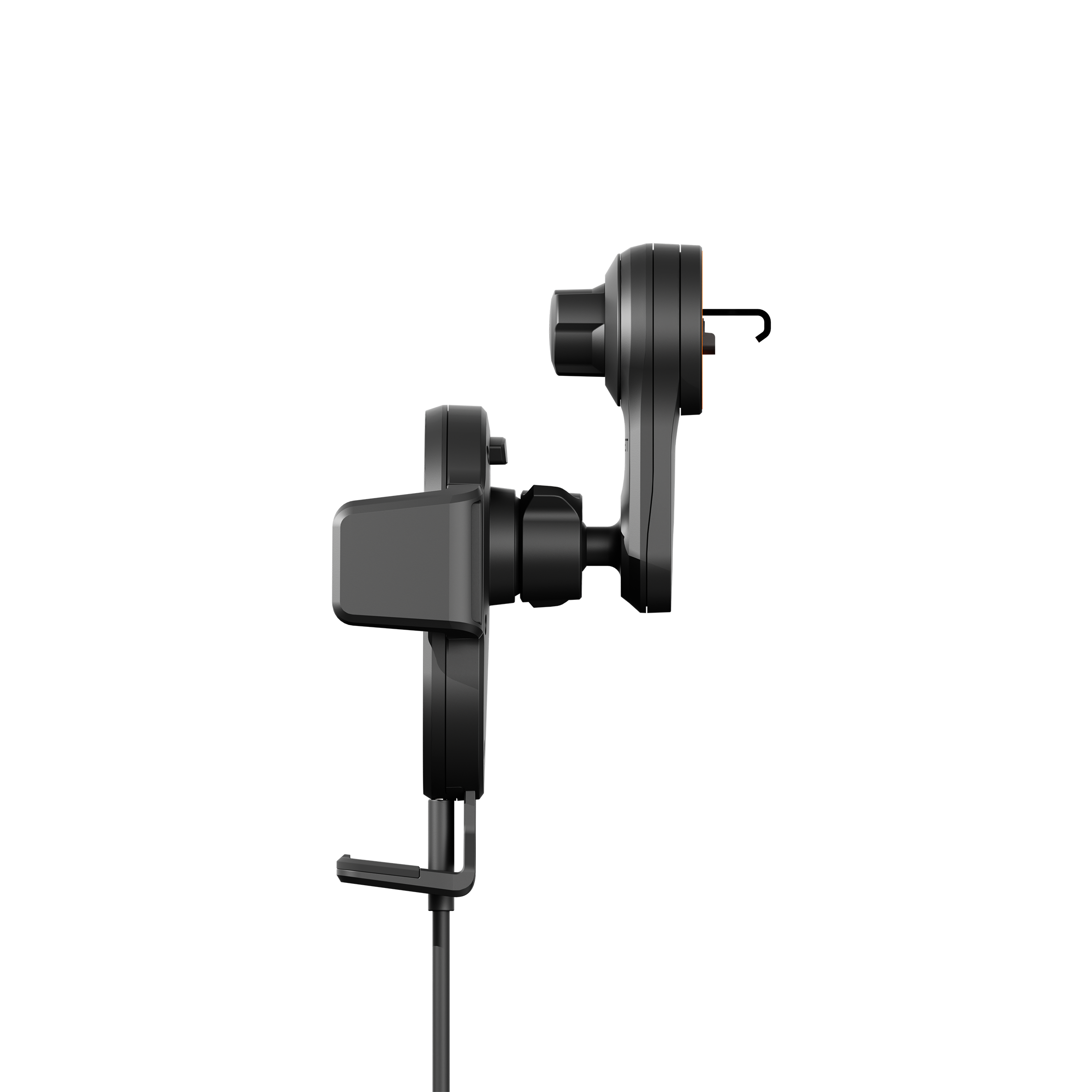 Universal Car Vent Mount Wireless Charger - 15W Fast Charging for iPhone & Android Phones - Hands-Free Charging While Driving