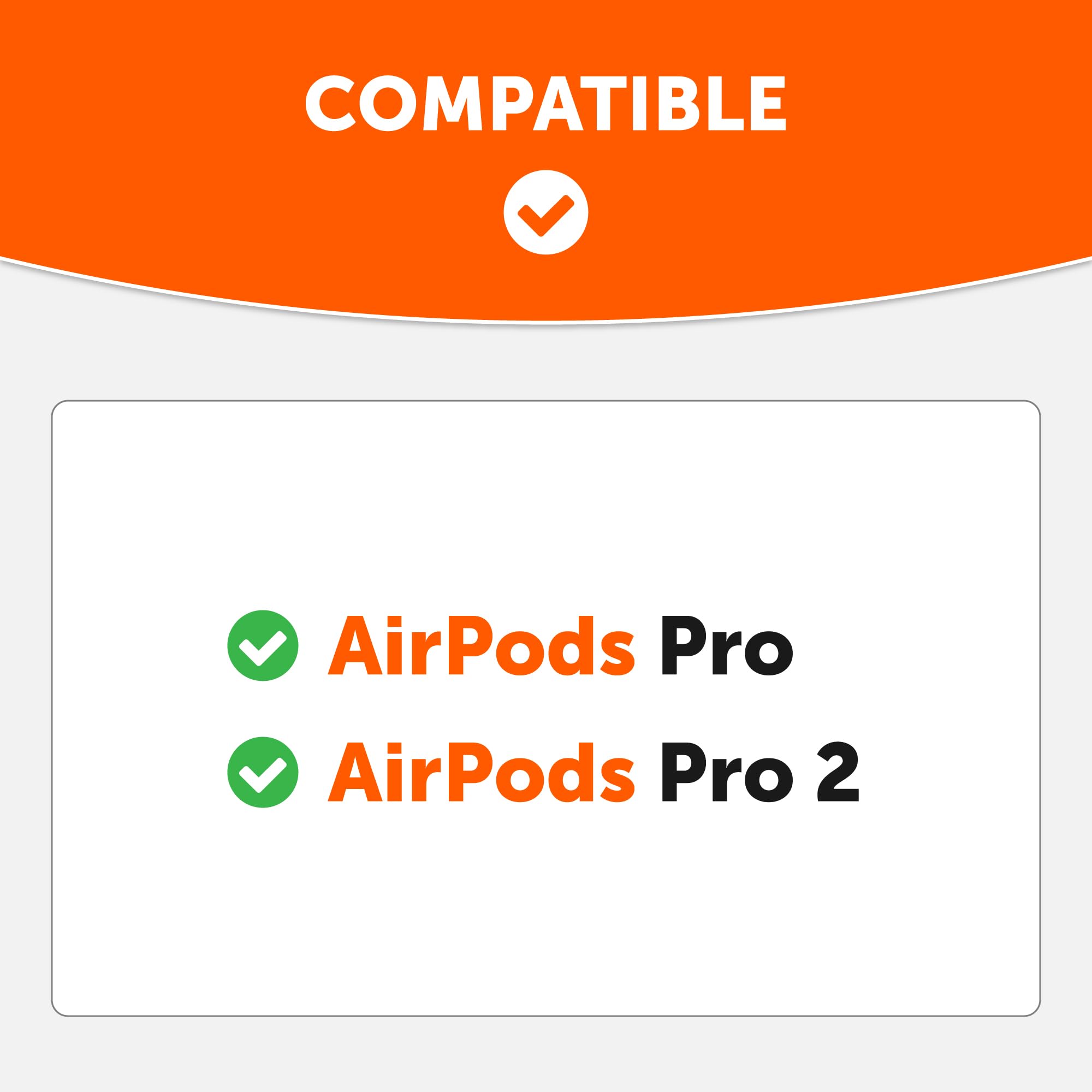 Upgraded Memory Foam Ear Tips for AirPods Pro - Enhanced Comfort & Noise Isolation | Premium Fit for Charging Case | Navy Blue | Perfect for Workouts, Travel & Daily Use