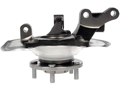 2007-2017 Jeep Patriot Front Left Wheel Hub & Bearing Assembly with Loaded Knuckle & Dust Shield - ABS Compatible (Non-Off Road) - Perfect for DIY Repairs & Smooth Ride Maintenance