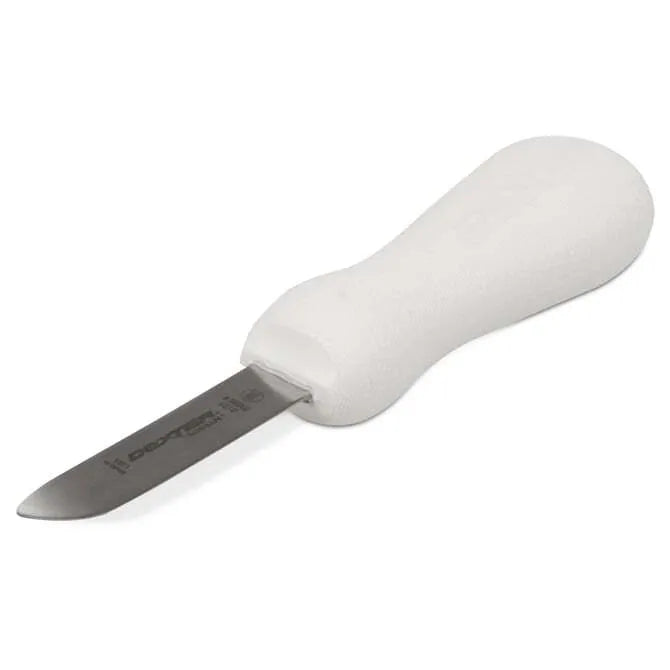 Stainless Steel Oyster Knife with Comfortable Plastic Handle - Perfect for Shucking Oysters at Home, Restaurants, and Seafood Parties