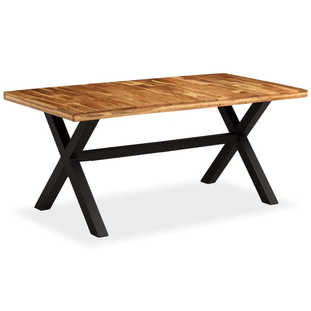Solid Acacia & Mango Wood Dining Table 70.9