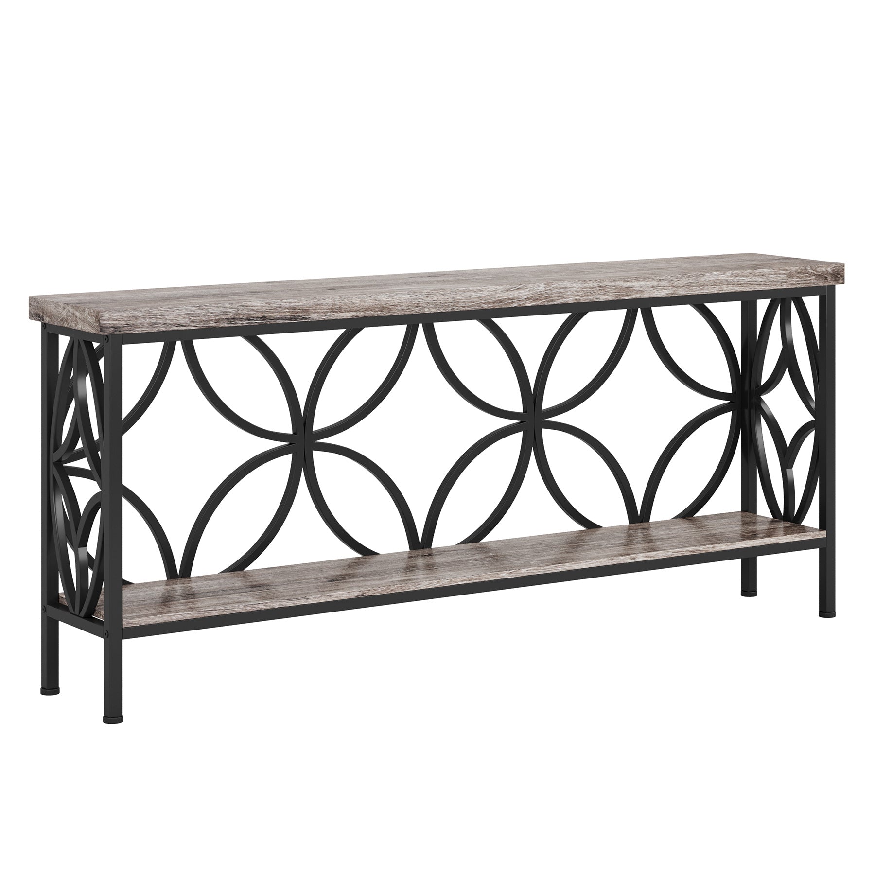 2 Tier Console Table - 70.9