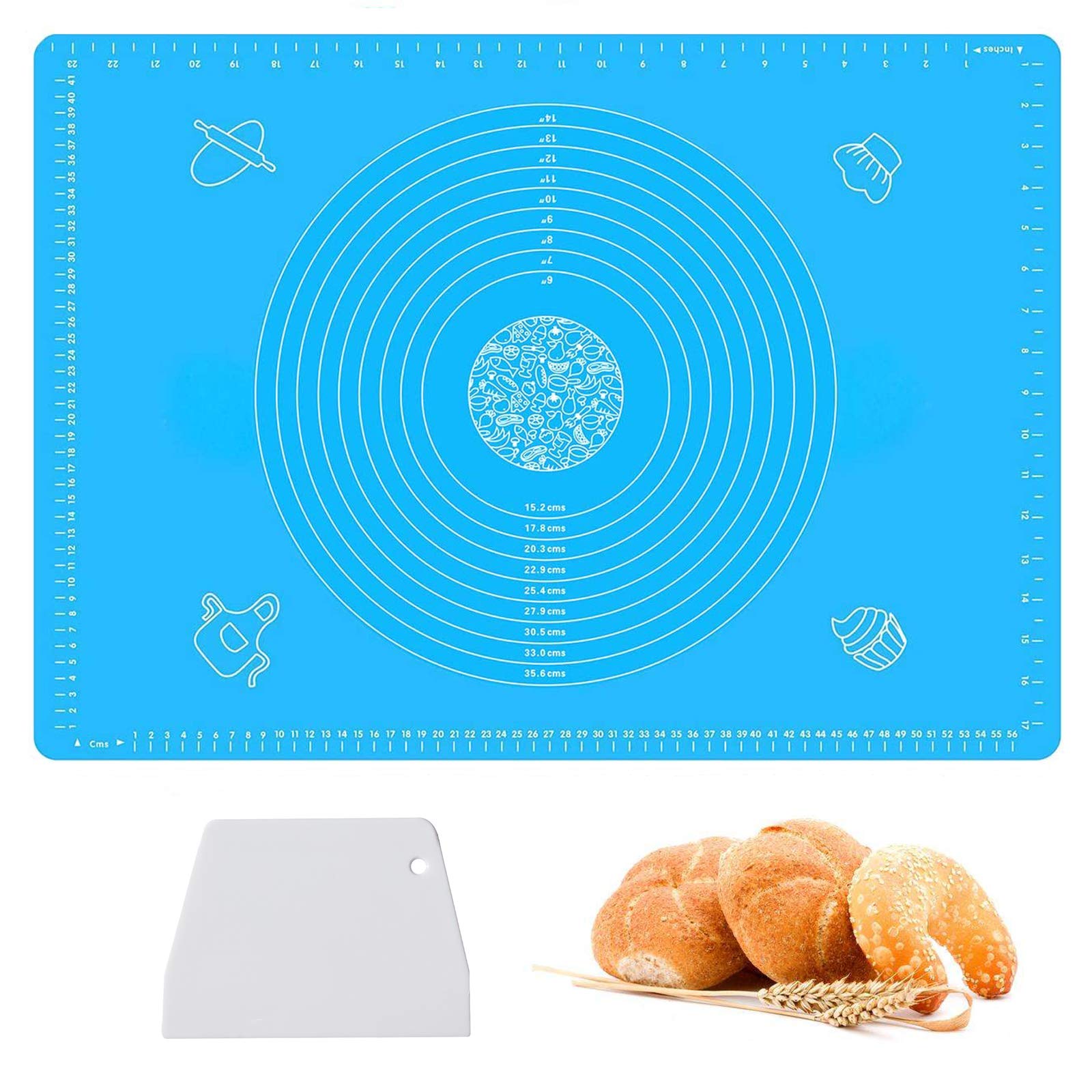 Non-Stick Large Silicone Baking Mat 25