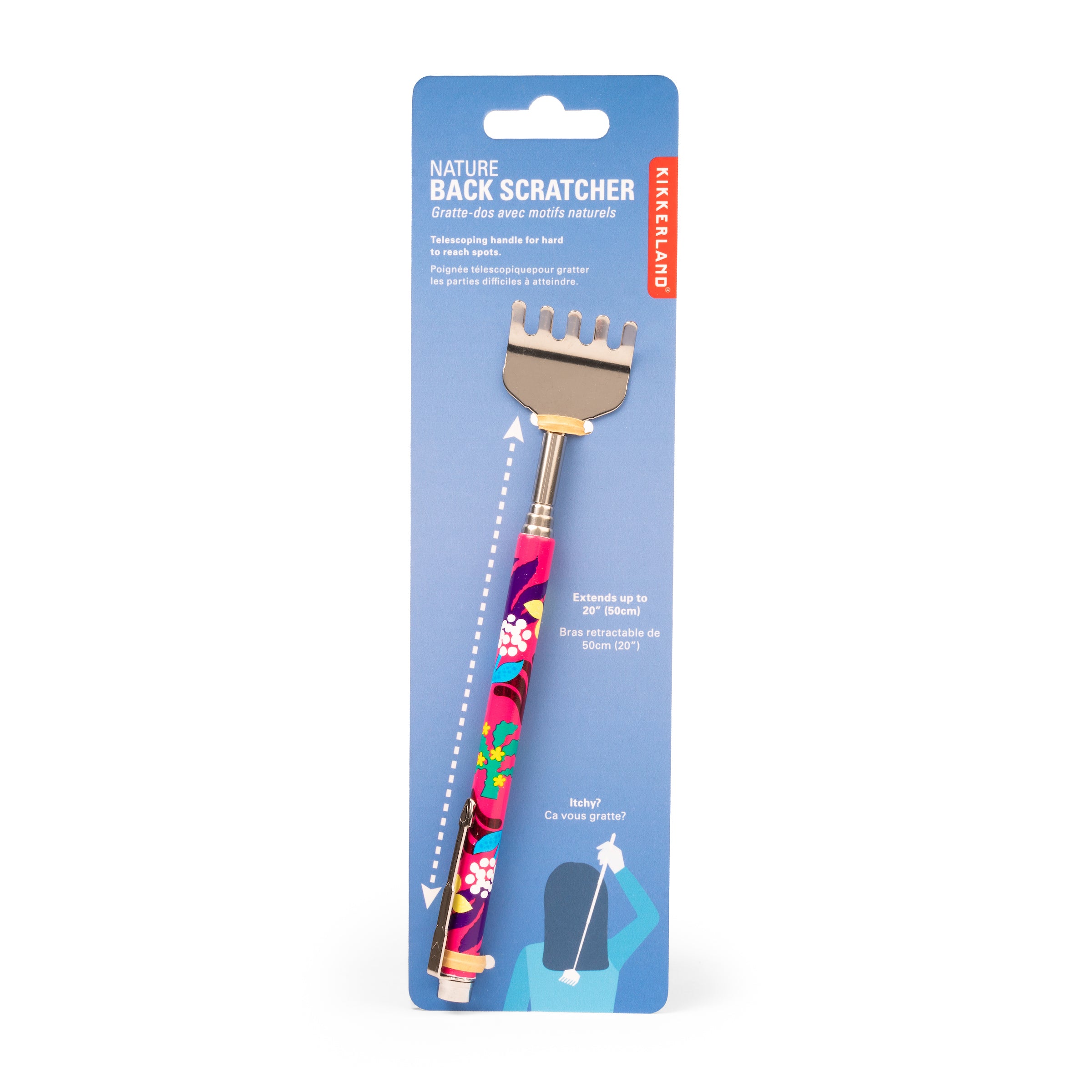 Natural Wooden Backscratcher - 3 Pack with Ergonomic Handle for Itch Relief - Perfect for Home, Office, and Travel Use