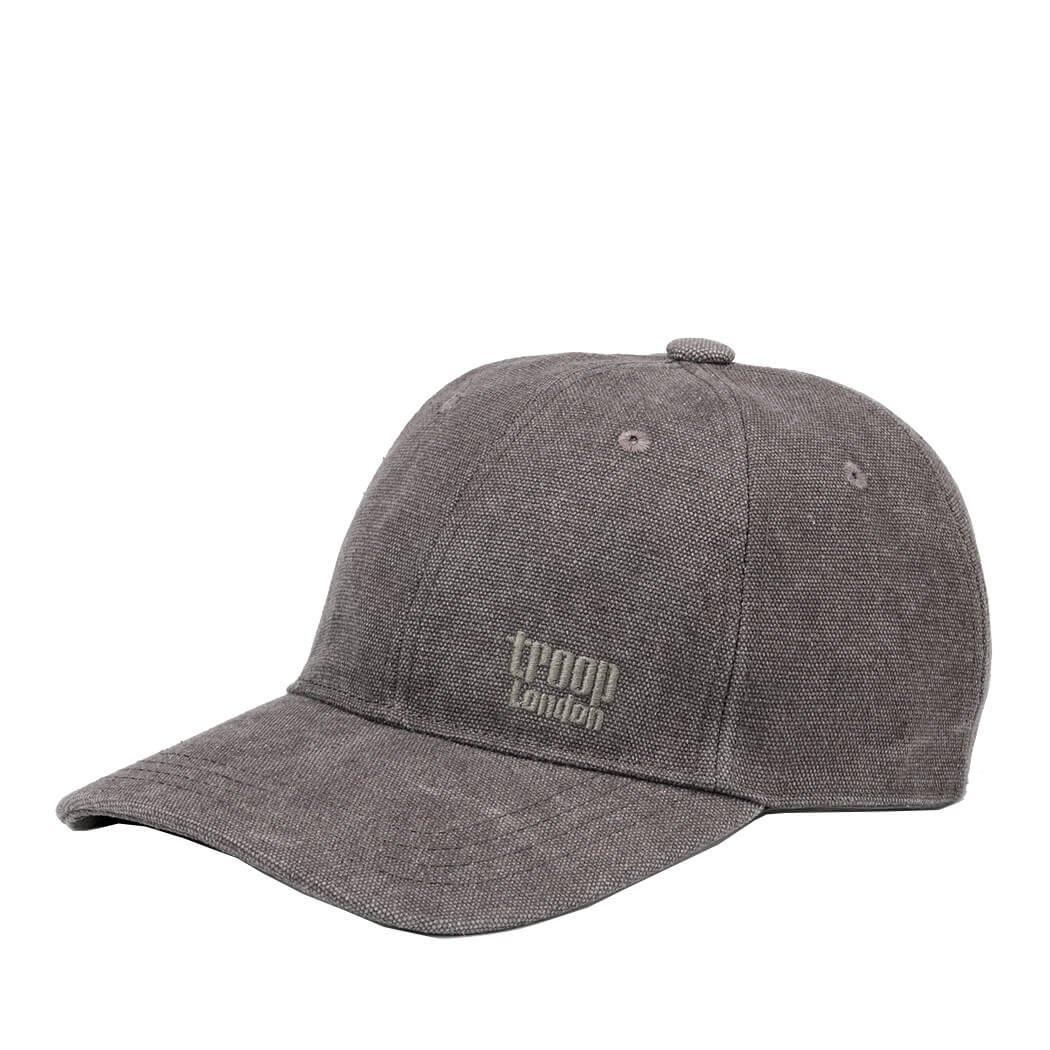 TRP0504 Troop London Canvas Baseball Cap - Adjustable Outdoor Sun Hat for Men & Women - Perfect for Hiking, Running, and Beach Activities