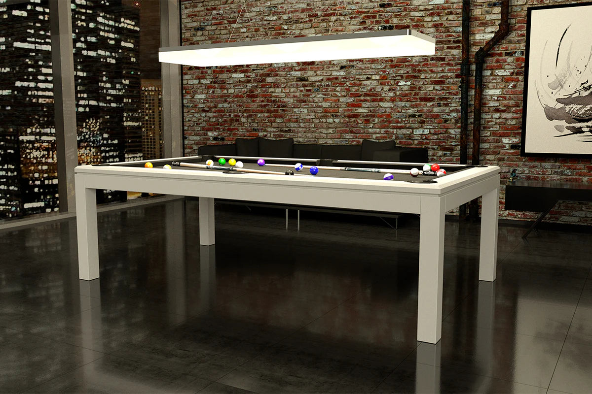 Canada Billiard La Condo Evolution Dining Pool Table - Premium Convertible Game Table for Dining & Billiards | Perfect for Home Entertainment, Game Rooms & Man Caves