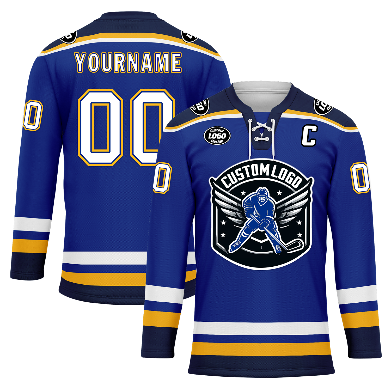 Custom Blue Personalized Hockey Jersey HCKJ01 D0a70cd - Premium Quality Hockey Uniform for Teams & Fans - Perfect for Games, Tournaments & Fan Gear