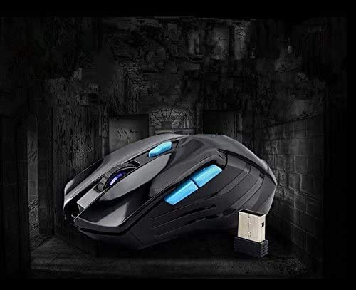 UniFire V60 Waterproof 2.4G Wireless Gaming Keyboard and Mouse Combo with DPI Control - Ergonomic Design for PC, Laptop, Desktop - Perfect for Gaming, Office Work, and Home Use (Black)