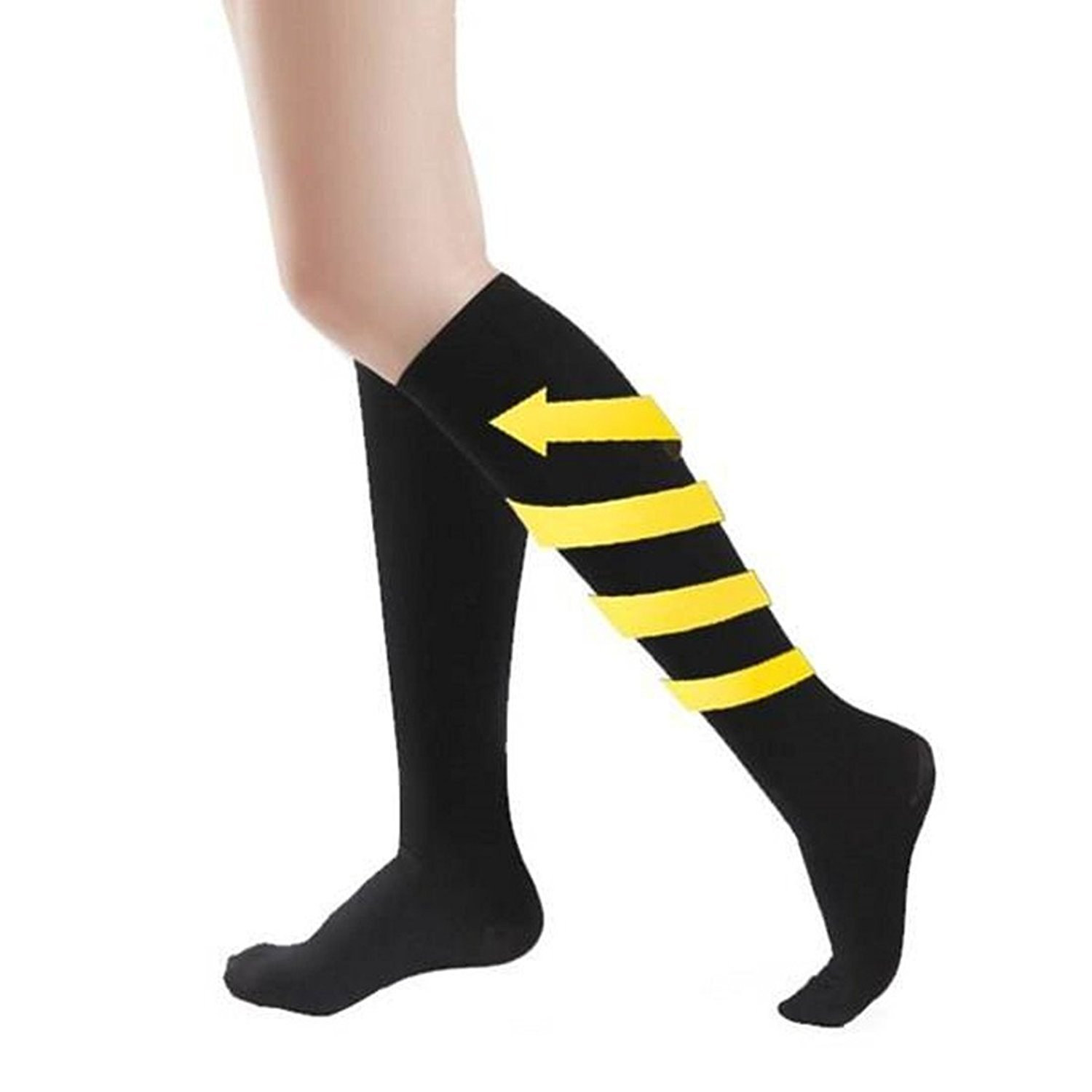 Seven Wolves Compression Socks (6 Pairs) - 15-20mmHg Graduated Support Socks for Women & Men - Running, Athletic, Travel & Pregnancy Maternity Stockings - Improve Circulation & Reduce Swelling