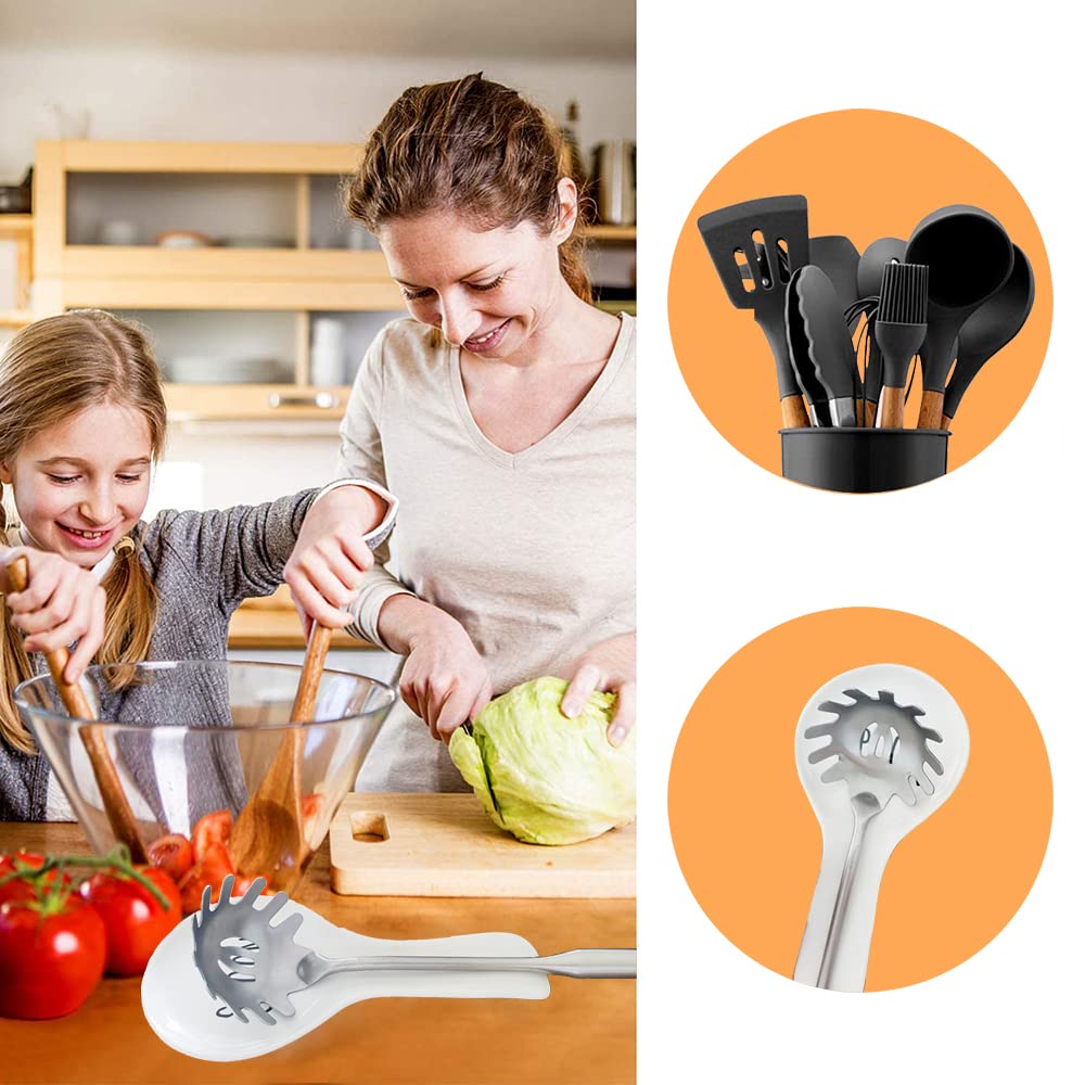 Premium Ceramic Spoon Rest for Kitchen Counter - Large Cooking Utensil Holder with Non-Slip Base | Perfect for Stovetop, Countertop & Serving Dishes | Essential Kitchen Gadget & Accessory
