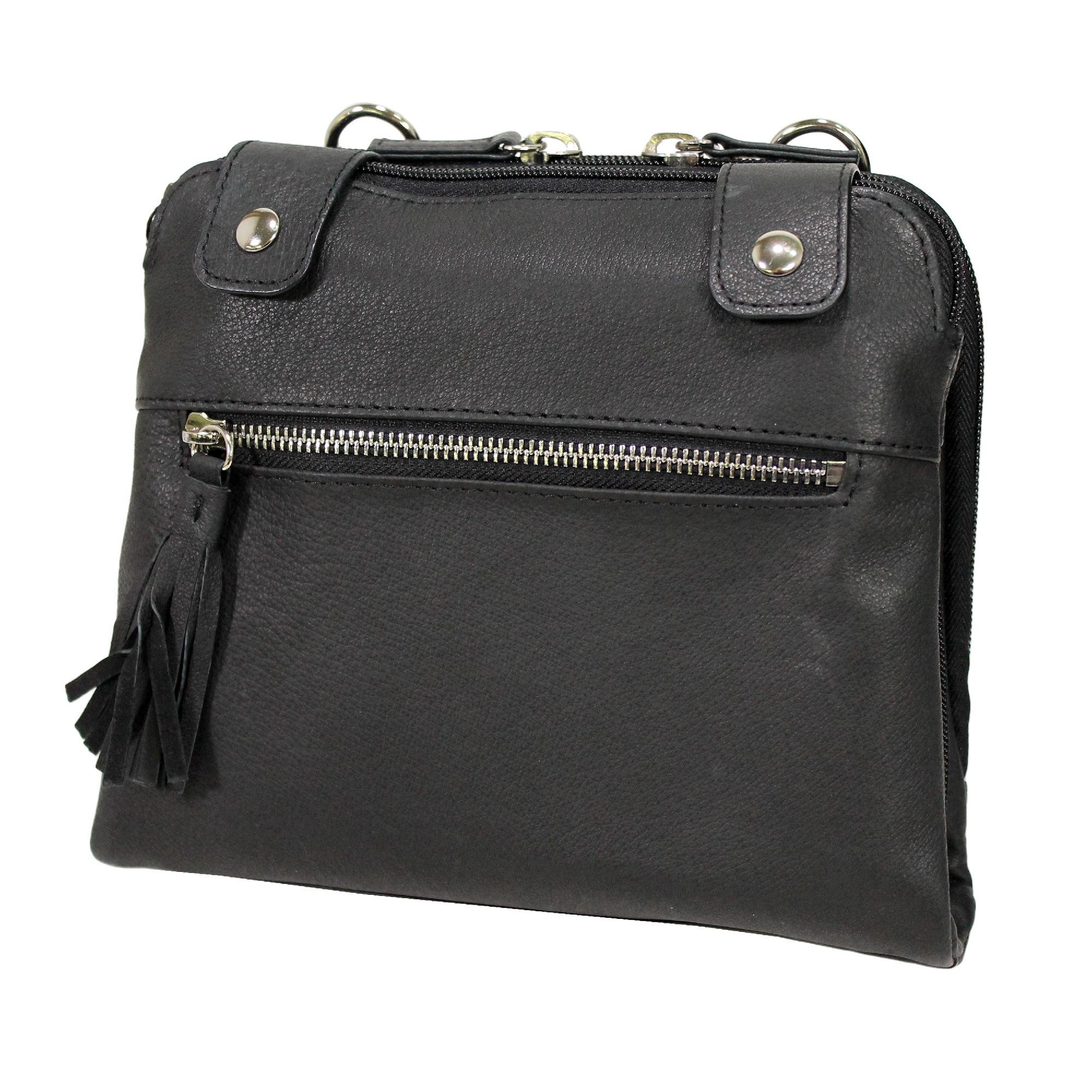 GTM Gun Tote'n Mamas Cross Body Organizer Bag - Concealed Carry Purse for Women with Multiple Pockets - Perfect for Outdoor Activities, Travel & Everyday Use