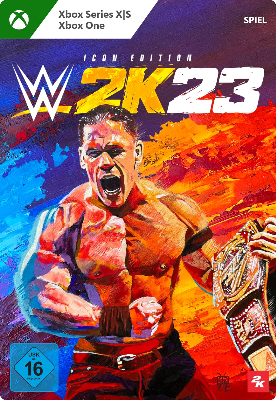WWE 2K23 Icon Edition - Xbox One & Series X|S Digital Download Code | Wrestling Video Game for WWE Fans & Gamers | Perfect for Tournaments & Multiplayer Battles