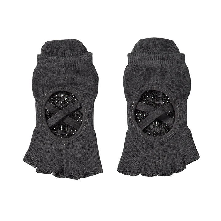 Premium Black Label Non-Slip Yoga Socks for Women - Grip Socks for Pilates, Barre & Home Workouts - Breathable Toe Grip Socks for Yoga Practice & Fitness Training