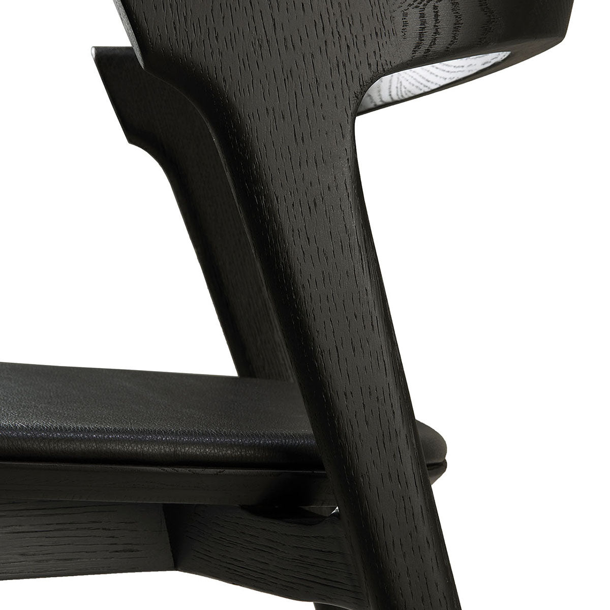 Premium Bok Leather Dining Chair - Modern & Comfortable Upholstered Seat for Home, Restaurant, or Office - Perfect for Elegant Dining Rooms, Kitchen Tables, and Conference Areas