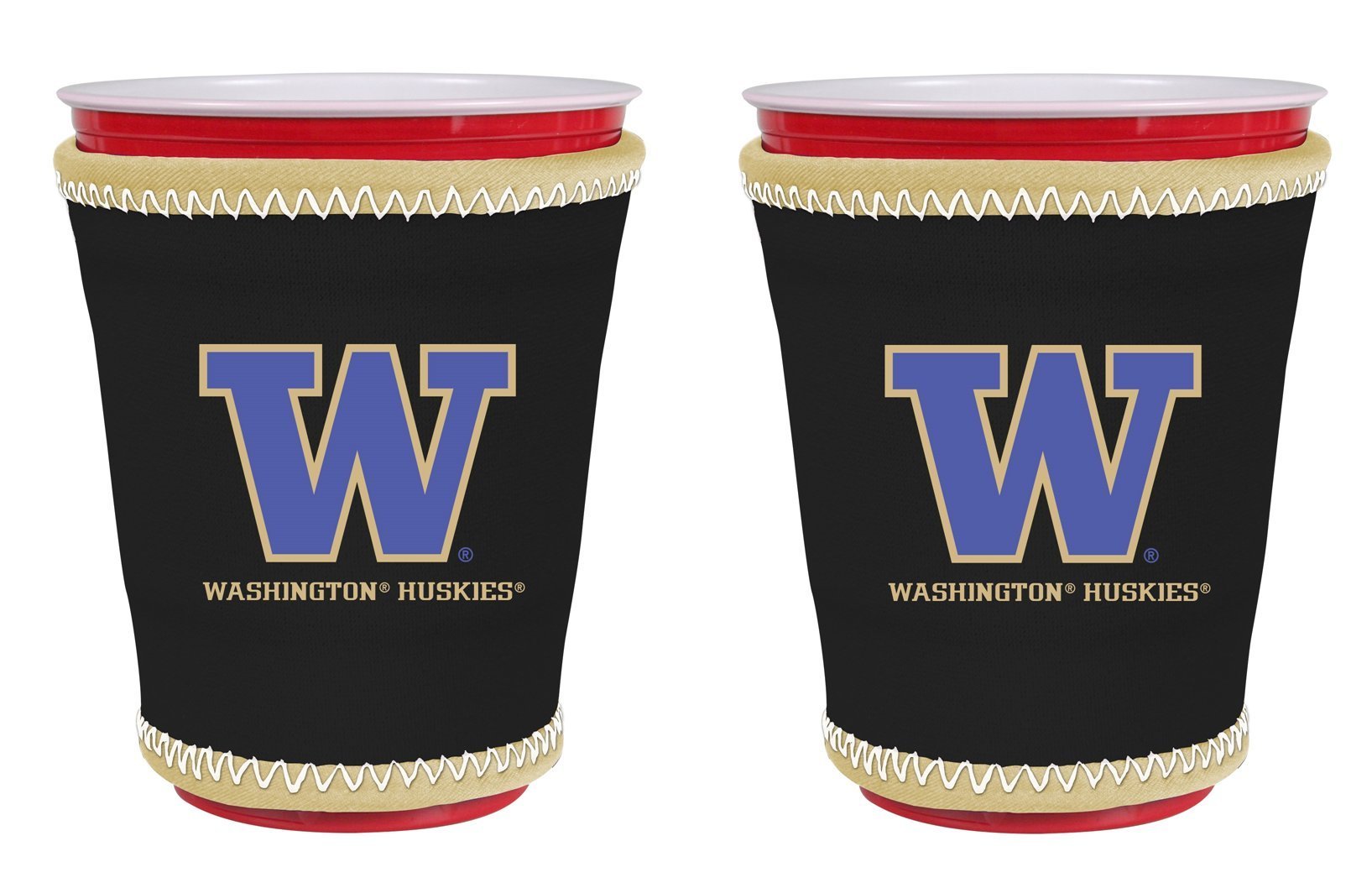 West Virginia Mountaineers Insulated Bottle Cooler 2-Pack - College Team Logo Football Game Tailgating Accessories for Beer, Soda & Water Bottles - Perfect for Tailgate Parties, Sporting Events & Outdoor Activities