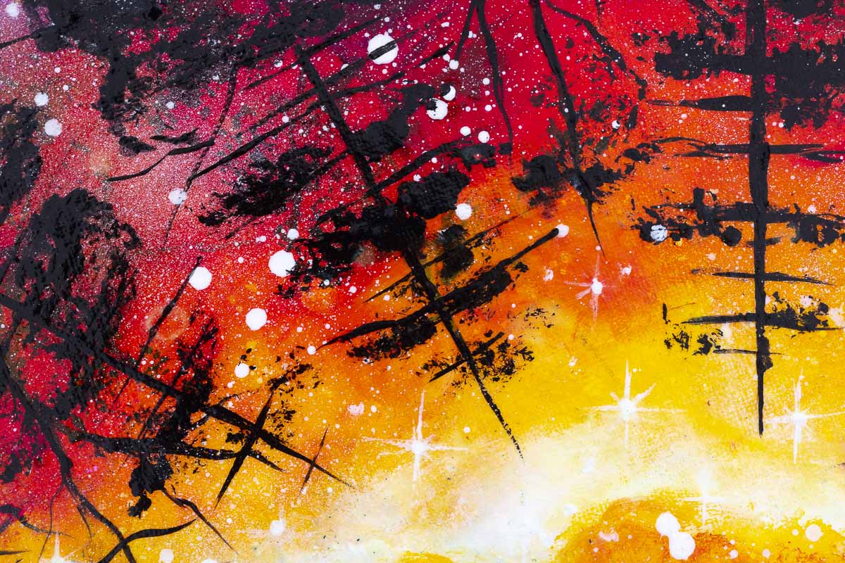 Original Solar Perspective Artwork - Handmade Wall Decor for Home & Office - Perfect for Living Rooms, Bedrooms & Gifts