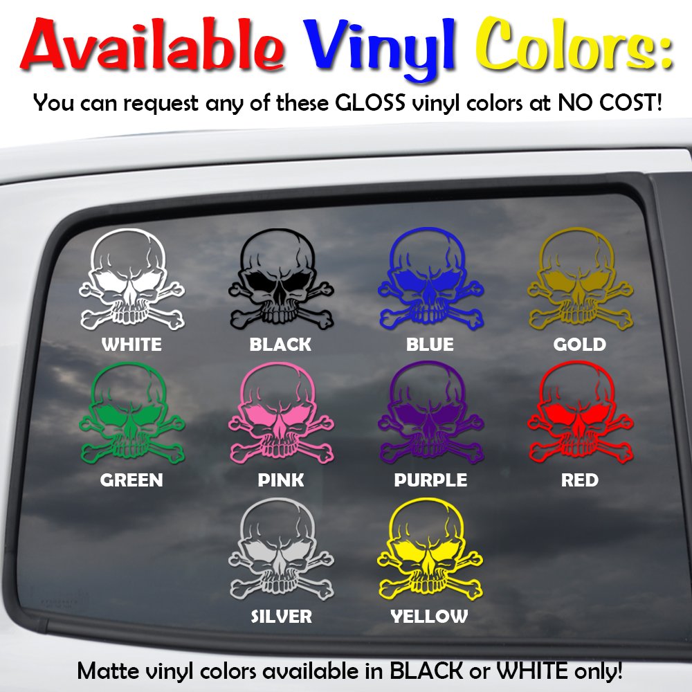 Funny Guns Weapon Vinyl Decal for Car & Truck - 10 Inch White | Bumper & Window Sticker