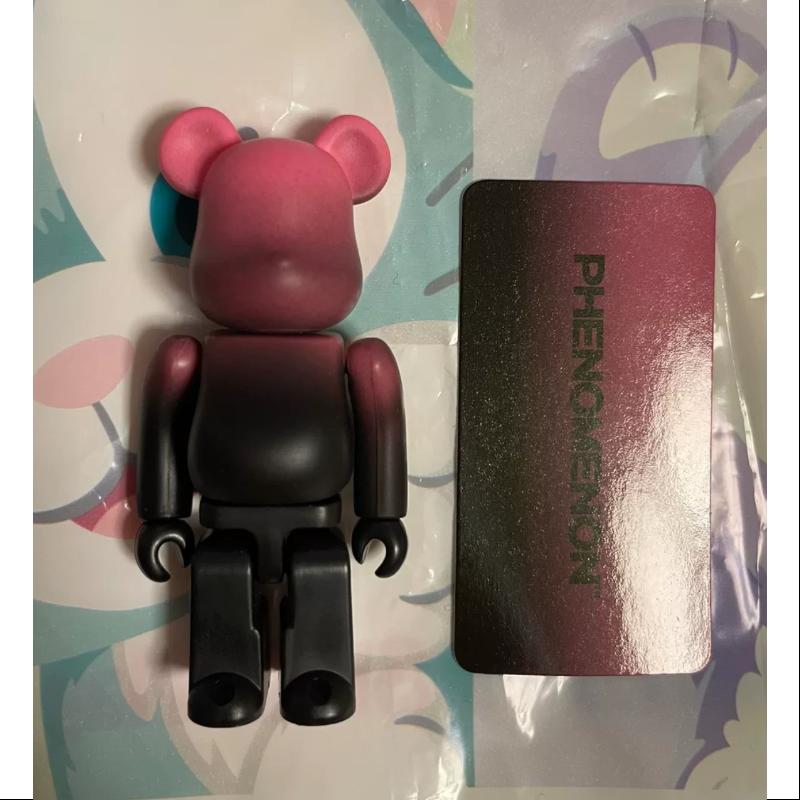 Bearbrick Series 20 SUPER Secret PHENOMENON 100% Collectible Art Toy - Limited Edition Vinyl Figure for Display & Investment | Perfect for Anime Fans, Collectors & Home Decor