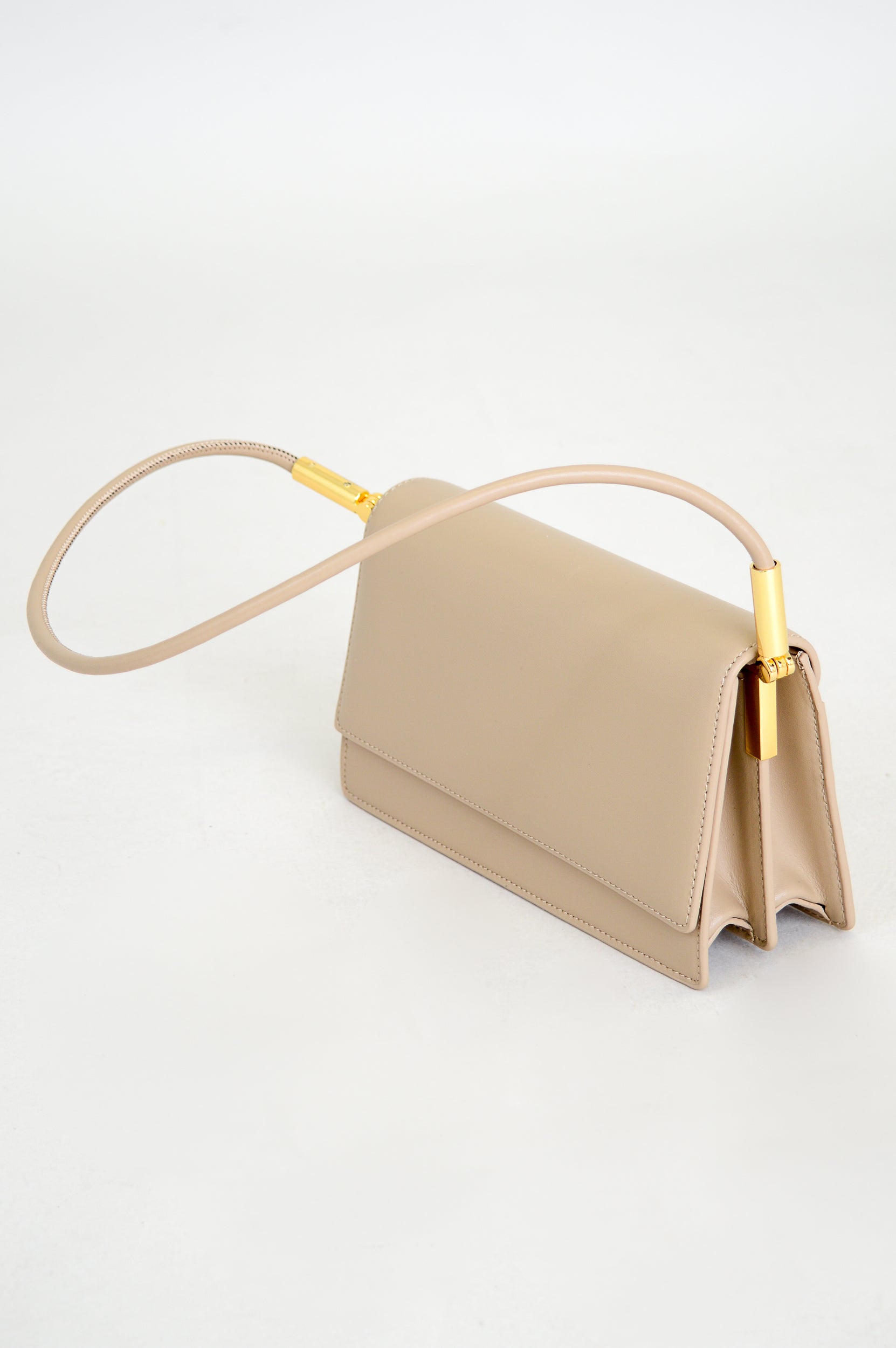 Premium Lina Leather Handbag in Beige - Stylish & Durable Women's Tote Bag for Work, Travel & Everyday Use