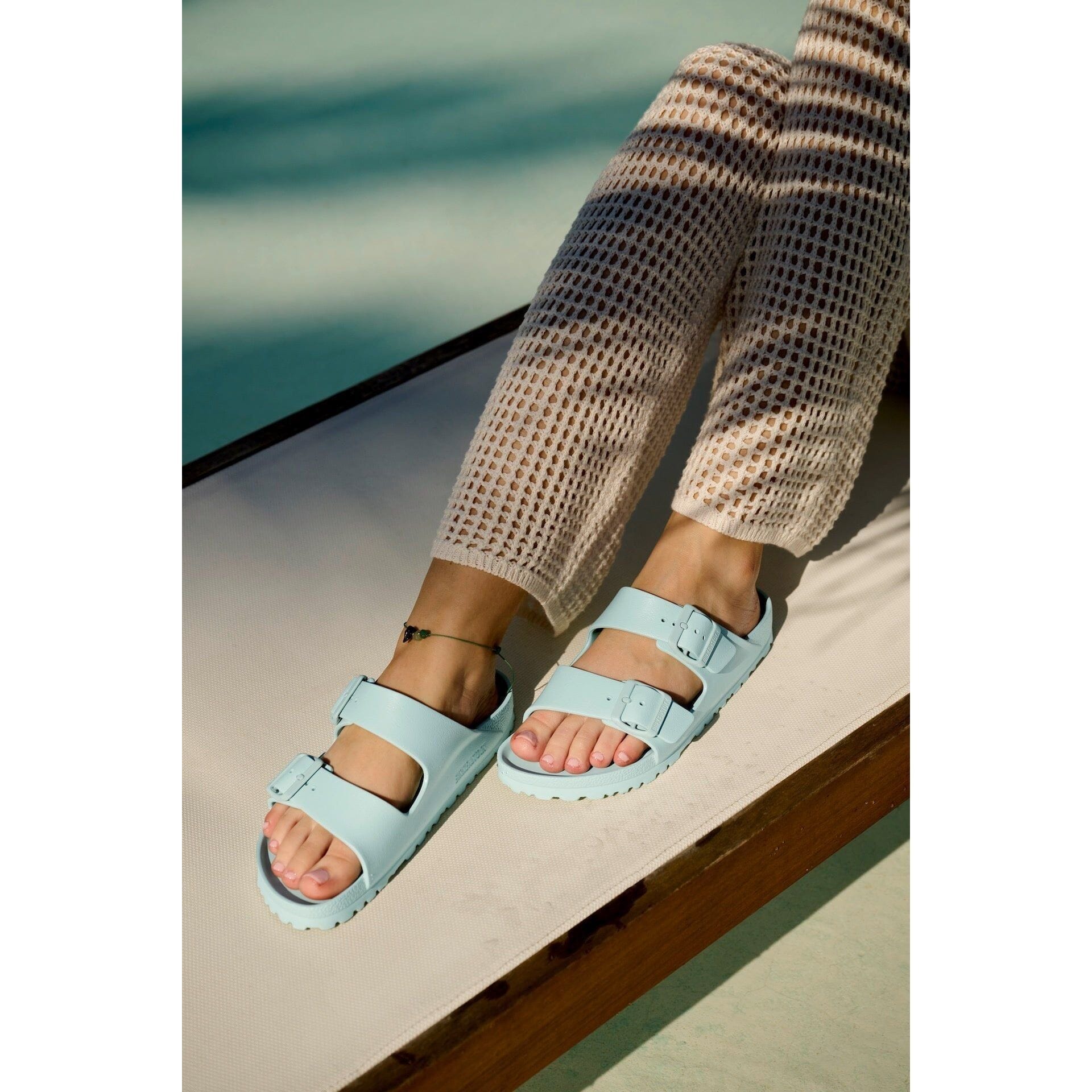 BIRKENSTOCK Arizona Essentials EVA Unisex Sandals - Lightweight Comfortable Slides for Men & Women - Perfect for Beach, Pool, and Summer Outdoor Activities