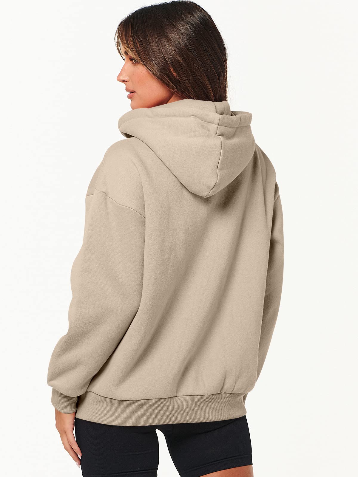 ANRABESS Women's Zip Up Hoodies - Long Sleeve Oversized Fleece Sweatshirt with Pockets | Y2K Fashion Jacket for Fall 2025 | Cozy Casual Wear for Street Style, College, and Lounge Outfits