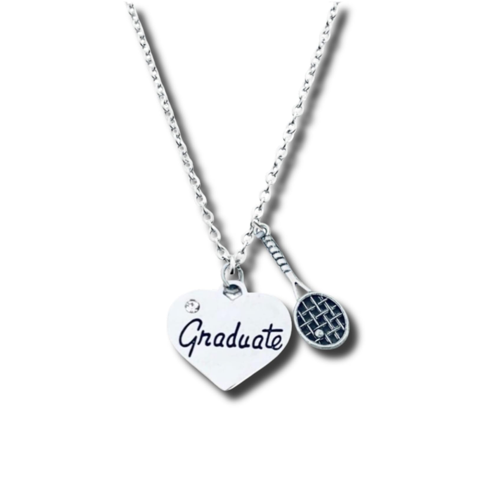 2025 Graduation Necklace - Elegant Sports Themed Jewelry for Graduates, Perfect Gift for Class of 2025 | Ideal for High School & College Commencement Ceremonies, Graduation Parties & Yearbook Photos