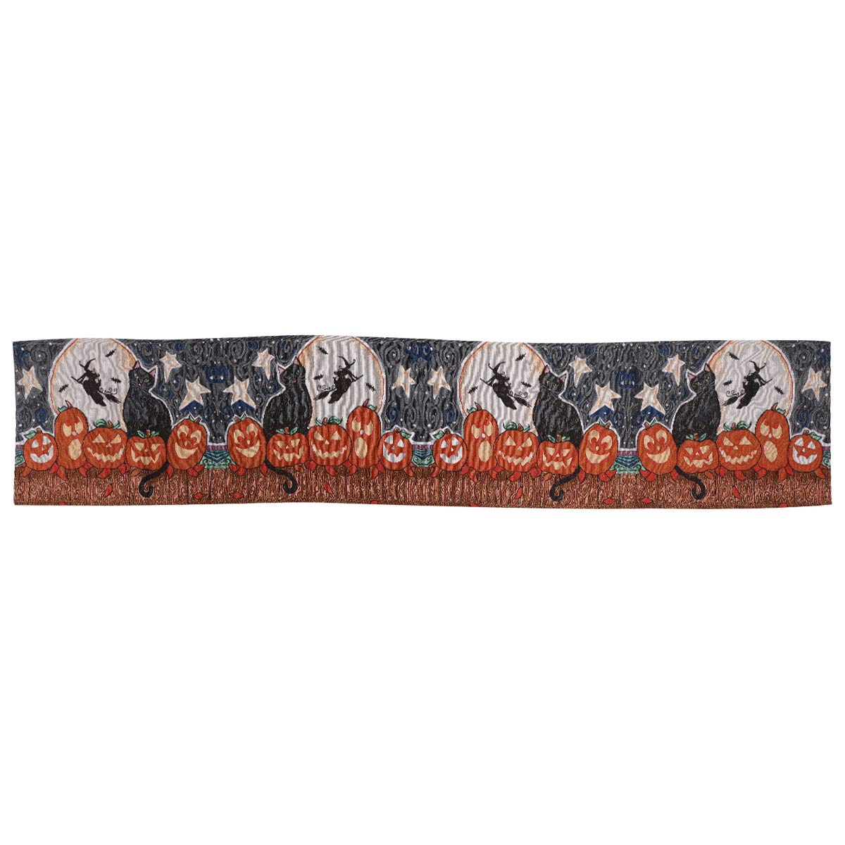 DOITOOL Halloween Table Runner - 1PC Decorative Tablecloth, Creative Dining Table Place Mat for Spooky Dinner Parties & Holiday Decor
