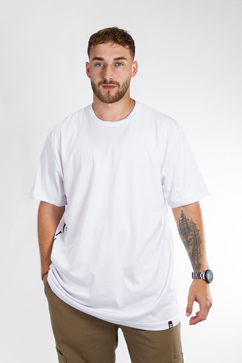 Ocn Men's Orian White T-Shirt 602E3 - Comfortable Casual Wear for Everyday Outfits & Street Style