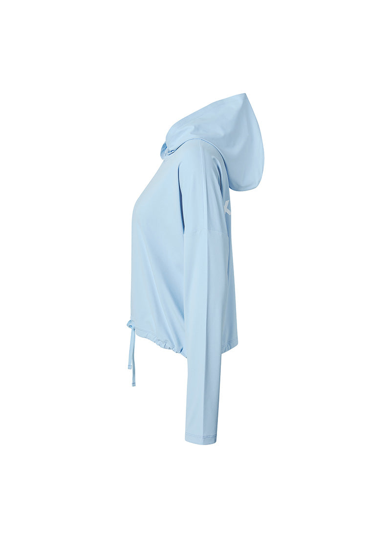 Feather String Crop Hoodie for Women - Soft & Stylish Daily Wear - Perfect for Casual Outfits, Loungewear & Street Fashion