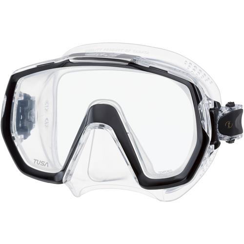 Tusa Freedom Elite Scuba Diving Mask - Professional Snorkeling Gear for Underwater Exploration, Perfect for Ocean Adventures and Marine Life Observation
