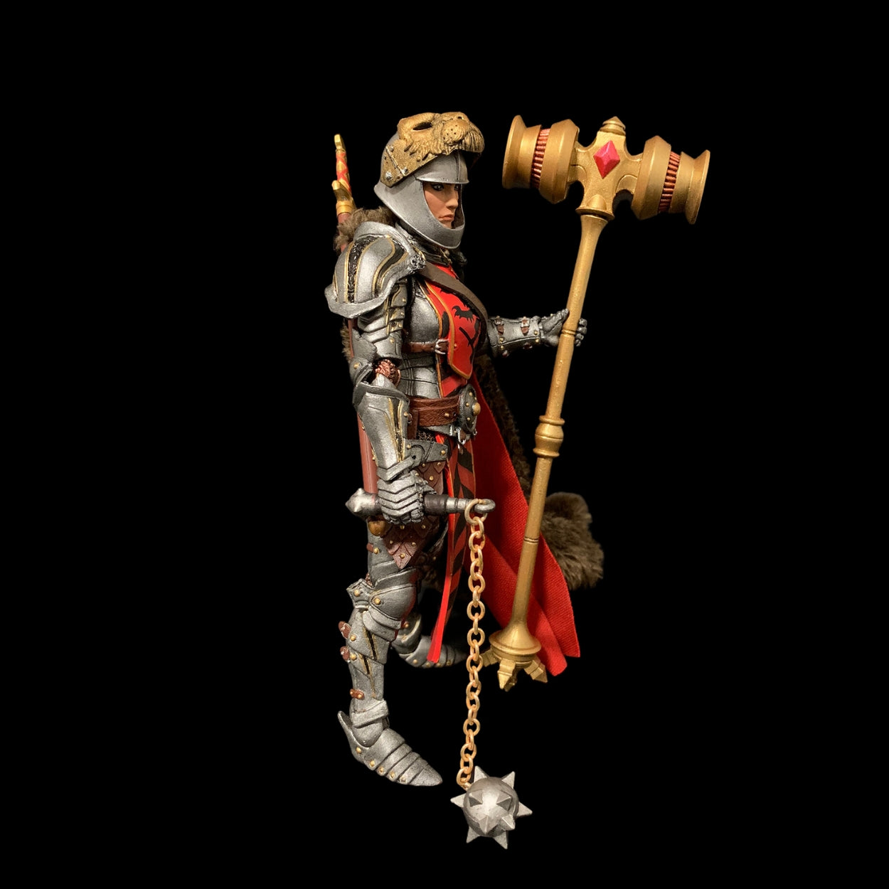 Mythic Legions: Army of Leodysseus Hadriana Action Figure - Collectible Fantasy Warrior for Display & Battle Scenes | Perfect for Collectors & Diorama Enthusiasts