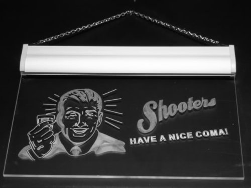 ADVPRO s029-b LED Beer Bar Light Sign - Cool Neon Pub Decor for Shooters & Sports Fans - Perfect for Bars, Man Caves & Game Rooms